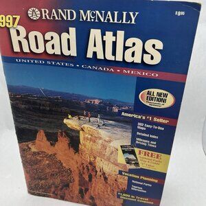 Rand McNally Road Atlas 1997 [paperback] Rand McNally & Company
